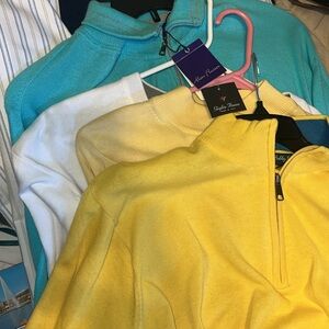 4 NWT XXL GOLF SWEATERS Bobby Jones Alan Flusser Greg Norman  & Giglio Rossi